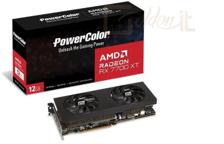 Videókártya PowerColor RX7700 XT 12GB DDR6 - RX7700XT 12G-P