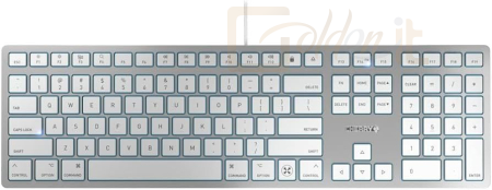 Billentyűzet Cherry KC 6000 Slim for MAC Keyboard Silver US - JK-1610US-1/00