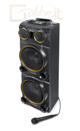 Hangfal Muse M-1988 DJ Bluetooth Party Box Speaker Black - M-1988 DJ