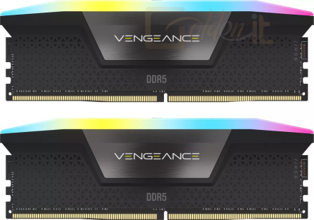 RAM Corsair 48GB DDR5 6400MHz Kit(2x24GB) Vengeance RGB Black - CMH48GX5M2B6400C36