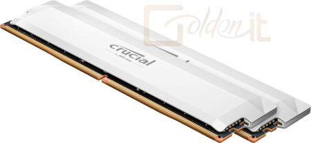 RAM Crucial 64GB DDR5 6400MHz Kit(2x32GB) UDIMM: OC Gaming Memory White - CP2K32G64C40U5W