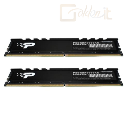 RAM Patriot 16GB DDR5 5600MHz Kit(2x8GB) Premium Black - PSP516G5600KH1