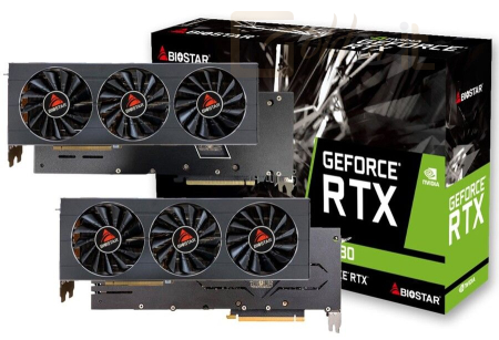 Videókártya Biostar GeForce RTX3080 10GB DDR6X - VN3816RMT3