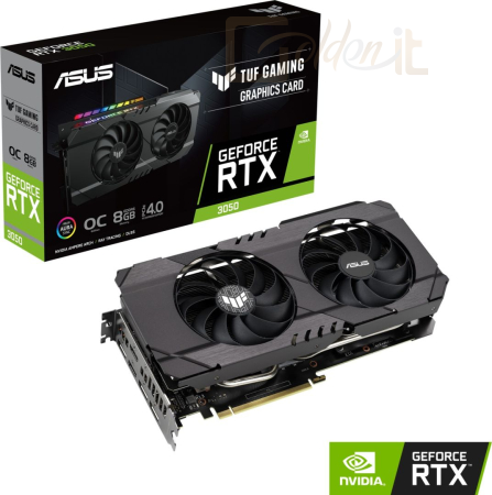 Videókártya Asus TUF-RTX3050-O8G-GAMING - TUF-RTX3050-O8G-GAMING