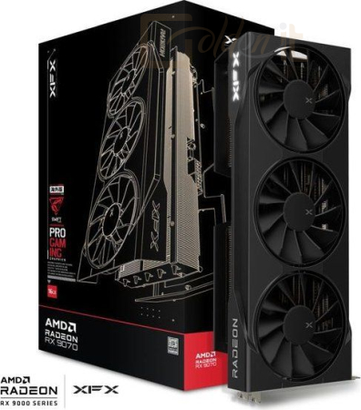 Videókártya XFX RX9070 16GB DDR6 Triple Fan Gaming Edition OC - RX-97SWFB3B9