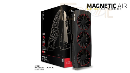 Videókártya XFX RX9070 XT 16GB DDR6 Quicksilver Magnetic Air Edition - 97TMAQKB9