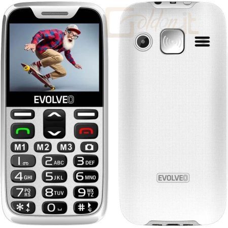 Mobil készülékek Evolveo EasyPhone EP-601 XR White - SGM EP-601-XR-WH