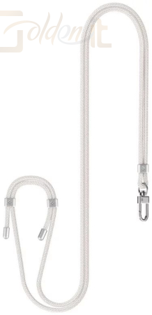 Okostelefon kiegészítő Spigen Universal Cross Body Strap 2 1 Pack Pearl White - AFA08368