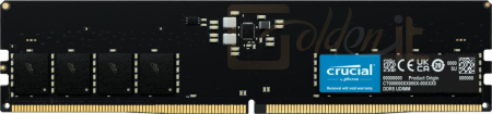 RAM Crucial 64GB DDR5 5600MHz UDIMM Black - CT64G56C46U5