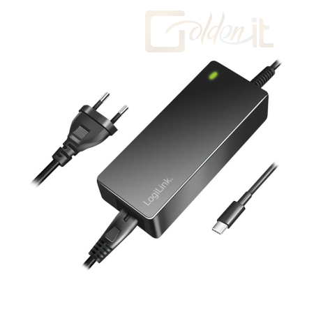 Notebook kiegészitők Logilink Universal power supply for notebooks 65W Black - PA0312