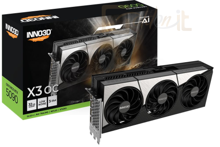 Videókártya Inno3D GeForce RTX5090 32GB GDDR7 X3 OC - N50903-32D7X-17593928