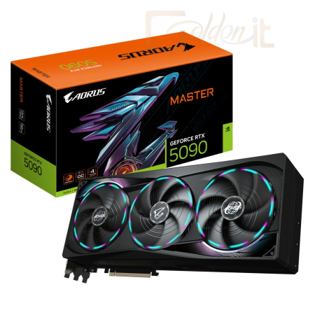 Videókártya Gigabyte RTX5090 AORUS MASTER 32G - GV-N5090AORUS M-32GD