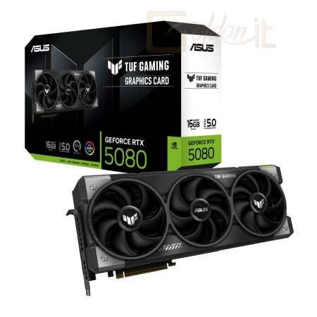 Videókártya Asus TUF-RTX5080-16G-GAMING - 90YV0M31-M0NA00