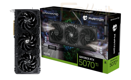Videókártya Gainward RTX5070 Ti 16GB DDR7 Phantom - NE7507T019T2-GB2030P