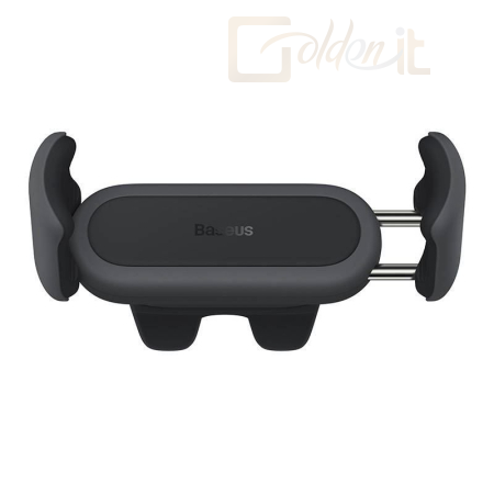 Okostelefon kiegészítő Baseus Steel Cannon 2 Air Outlet Car Mount Black - SUGP000001