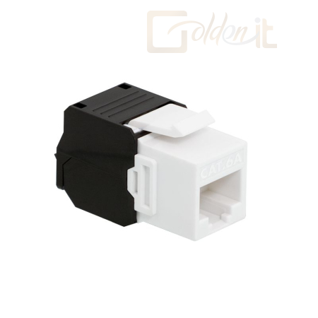 Hálózati eszközök Logilink NK4066 Cat.6A keystone jack UTP 22-26 AWG toolless 16,6mm - NK4066