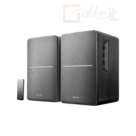 Hangfal Edifier R1280T Powerful Bookshelf Speakers Combining a Retro Look Black - R1280T BLACK