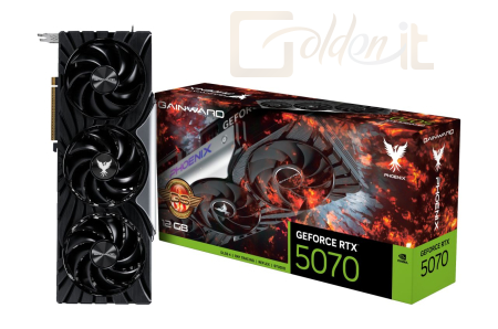Videókártya Gainward GeForce RTX5070 12GB DDR7 Phoenix GS - NE75070T19K9-GB2050X