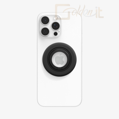Okostelefon kiegészítő Spigen Nano Pop MagSafe Phone Holder Black Sesame - AMP09029