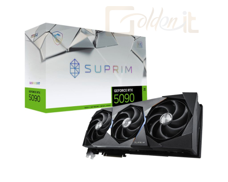 Videókártya Msi RTX5090 32G SUPRIM SOC - RTX 5090 32G SUPRIM SOC