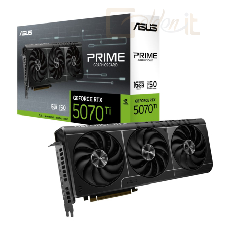 Videókártya Asus PRIME-RTX5070TI-16G - 90YV0MF1-M0NA00