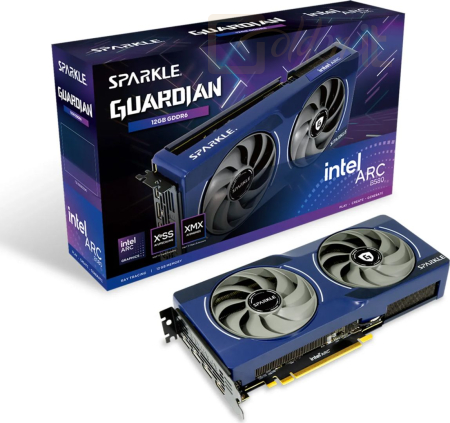 Videókártya Sparkle Intel Arc B580 Guardian 12GB DDR6 - 1A1-S00427300G