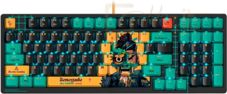 Billentyűzet A4-Tech Bloody AT98 RGB Renegade Gaming Keyboard Black US - A4TKLA47622