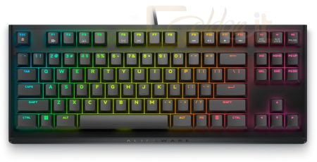 Billentyűzet Dell Alienware AW420K RGB Mechnical Keyboard US Dark Side of the Moon - 545-BBDY
