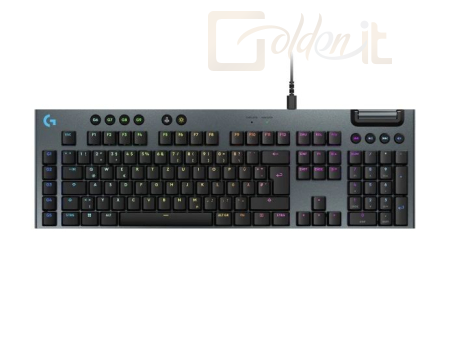 Billentyűzet Logitech G915 X Mechanical Gaming RGB Keyboard Black UK - 920-012941