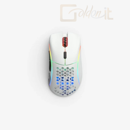 Egér Glorious Model D Minus Wireless Mouse White - GLO-MS-DM-GW