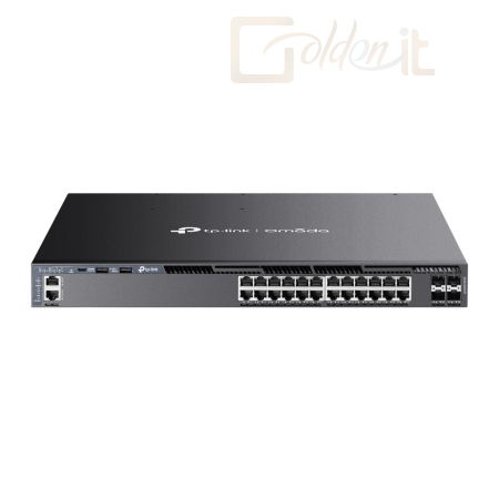 Hálózati eszközök TP-Link SG6428XHP Omada 24-Port Gigabit Stackable L3 Managed PoE+ Switch with 4 10G Slots - SG6428XHP(UN)