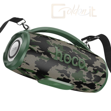 Hangfal Hoco HA4 Surge Portable Bluetooth Speaker Camouflage - HA4 CAMOUFLAGE GREEN