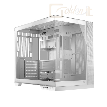 Ház Modecom Volcano Panorama NF Midi Tempered Glass White - AT-PANORAMA-NF-0000-20-000000-0002