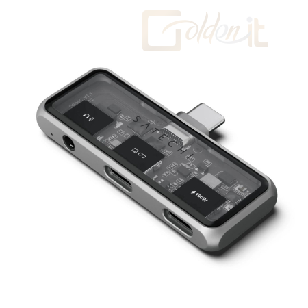 Notebook kiegészitők Satechi Mobile XR Hub with dual USB-C and Audio Space Gray - ST-HXRAJM
