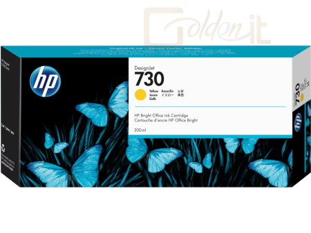 Nyomtató - Tintapatron HP P2V70A (730) XL Yellow toner - P2V70A