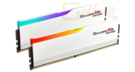 RAM G.SKILL 64GB 6000MHz Kit(2x32GB) Ripjaws M5 RGB White - F5-6000J3636F32GX2-RM5NRW