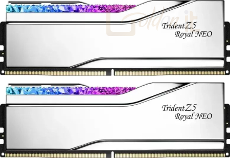 RAM G.SKILL 64GB DDR5 6000MHz Kit(2x32GB) Z5 Royal RGB Silver - F5-6000J2836G32GX2-TR5NS