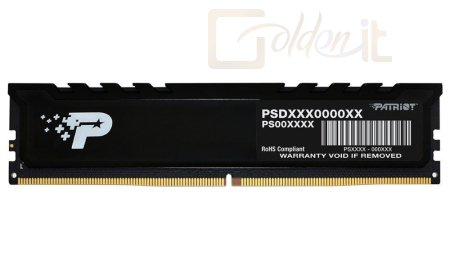 RAM Patriot 32GB DDR5 6400MHz Signature Premium - PSP532G6402H1C
