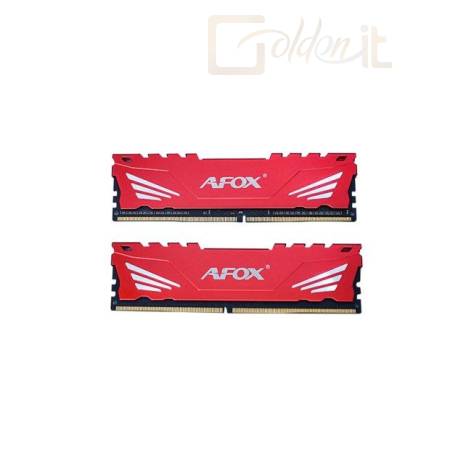 RAM AFOX 32GB DDR4 3200MHz (2X16GB) Red - AFLD432PH1CAD