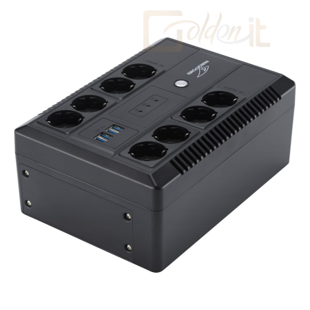 Szünetmentes tápegység Pannon Power Line interaktive 650 LED - HT650