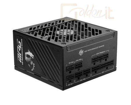 Táp Msi 1000W 80+ Gold MPG A1000GS PCIE5 - 306-7ZPFY11-CE0
