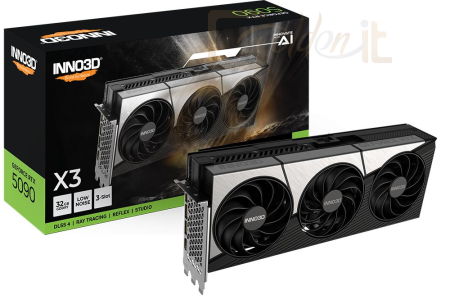 Videókártya Inno3D GeForce RTX5090 32GB GDDR7 X3 - N50903-32D7-17593928