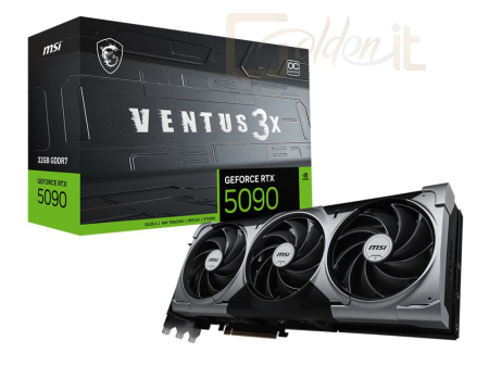 Videókártya Msi RTX5090 32G VENTUS 3X OC - RTX 5090 32G VENTUS 3X OC