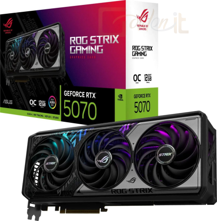 Videókártya Asus ROG-STRIX-RTX5070-O12G-GAMING - ROG-STRIX-RTX5070-O12G-GAMING