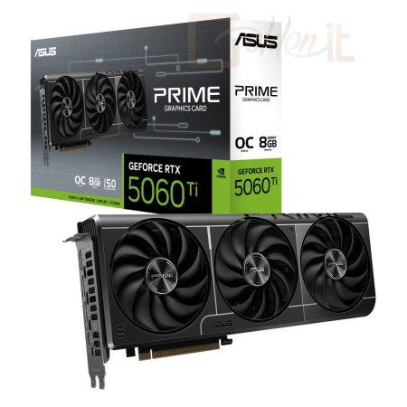 Videókártya Asus PRIME-RTX5060TI-O8G - PRIME-RTX5060TI-O8G