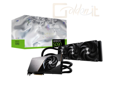 Videókártya Msi RTX5090 32G SUPRIM LIQUID SOC - RTX 5090 32G SUPRIM LIQUID SOC