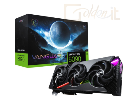 Videókártya Msi RTX5090 32G VANGUARD SOC - RTX 5090 32G VANGUARD SOC