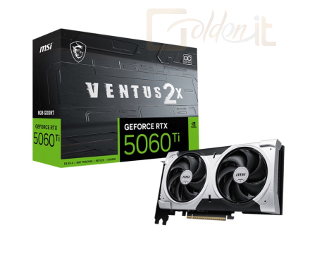 Videókártya Msi RTX5060 TI 8G VENTUS 2X PLUS - RTX 5060 TI 8G VENTUS 2X PLUS