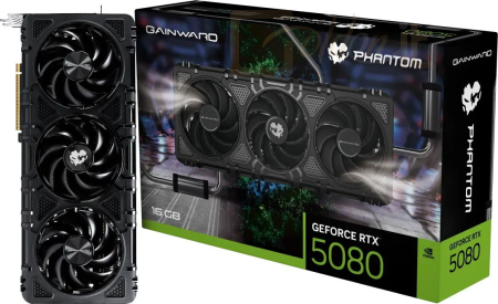 Videókártya Gainward RTX5080 16GB DDR7 Phantom - NE75080019T2-GB2030P