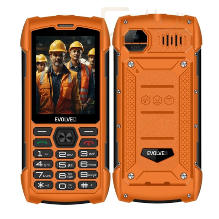 Mobil készülékek Evolveo Strongphone H1 DualSIM Black/Grey - SGM SGP-H1-OR